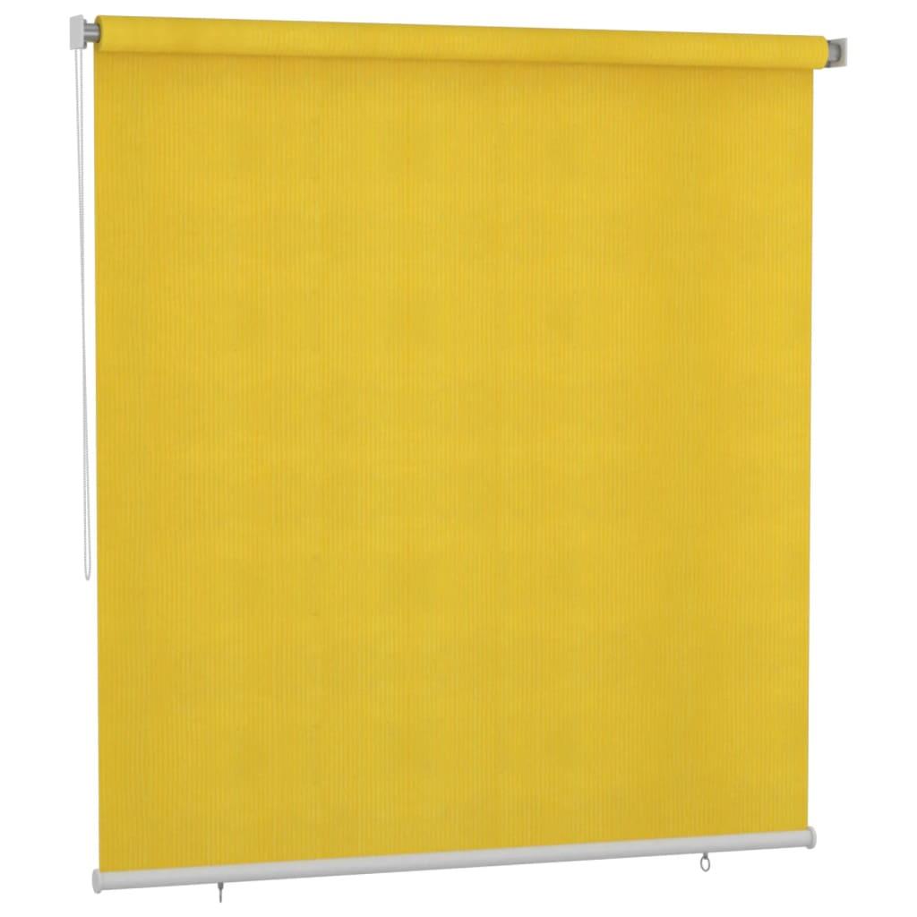 Udendørs rullegardin 220x230 cm gul
