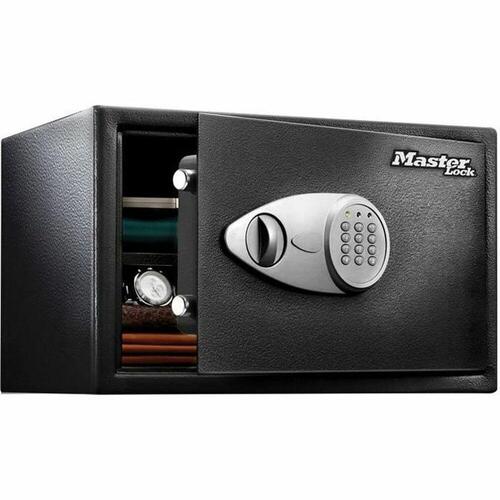 Sikkerhedsboks Master Lock Sort Sort/Grå Stål