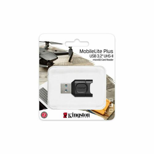 Kortlæser USB Kingston MLPM Sort