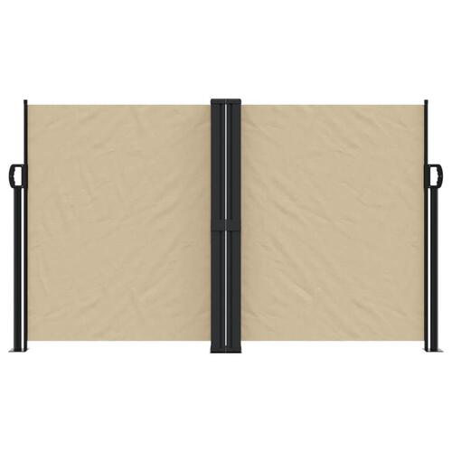 Sammenrullelig sidemarkise 140x600 cm beige