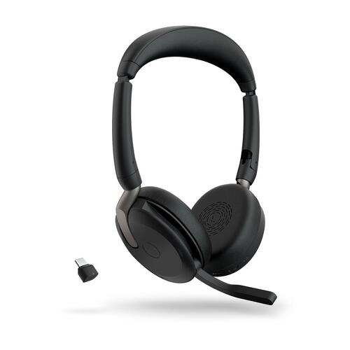 Hovedtelefoner med mikrofon Jabra Evolve2 65 Flex