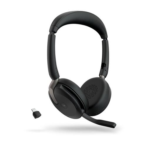 Hovedtelefoner med mikrofon Jabra Evolve2 65 Flex