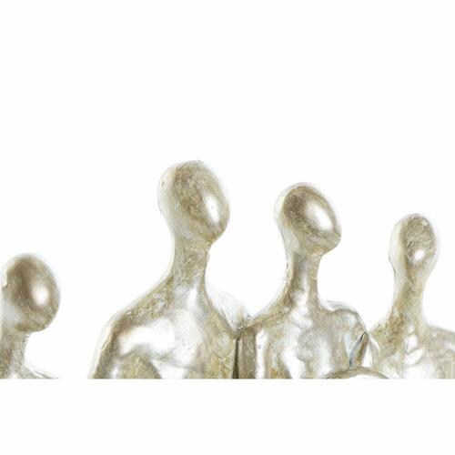 Dekorativ figur Gylden Familie 21 x 8 x 12 cm