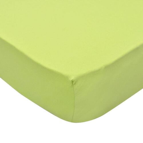 Tilpasset lagen til madras 2 stk. 90 x 190 - 100 x 200 cm bomuldsjersey