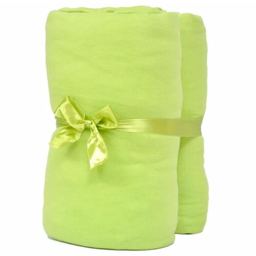 Tilpasset lagen til madras 2 stk. 120 x 200 - 130 x 200 cm bomuldsjersey