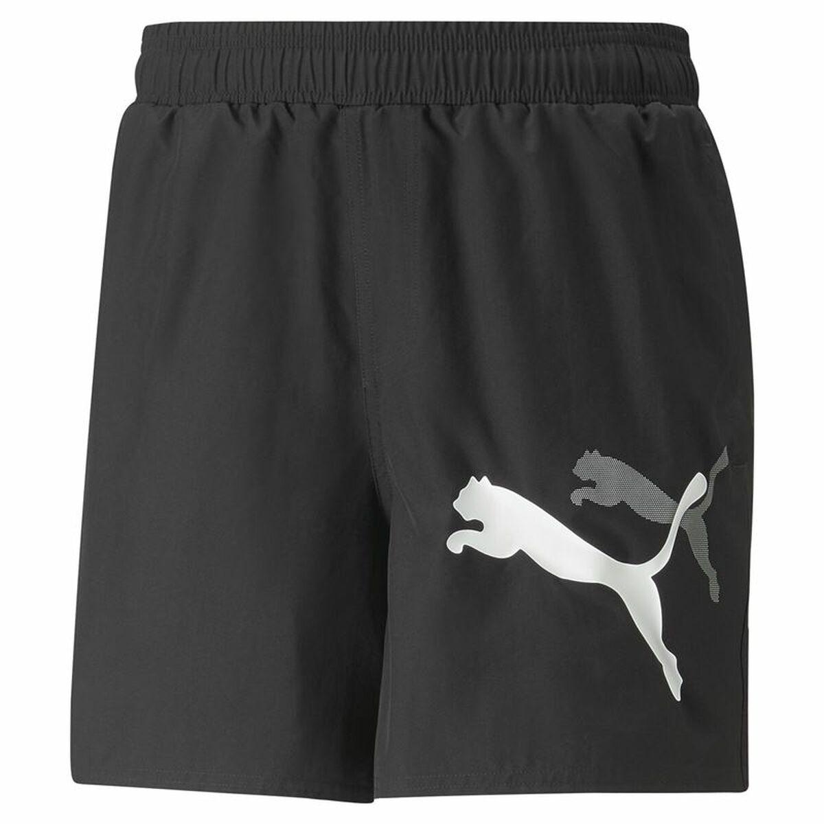 Sport shorts til mænd Puma Ess+ Logo Power Cat For All Time Sort L