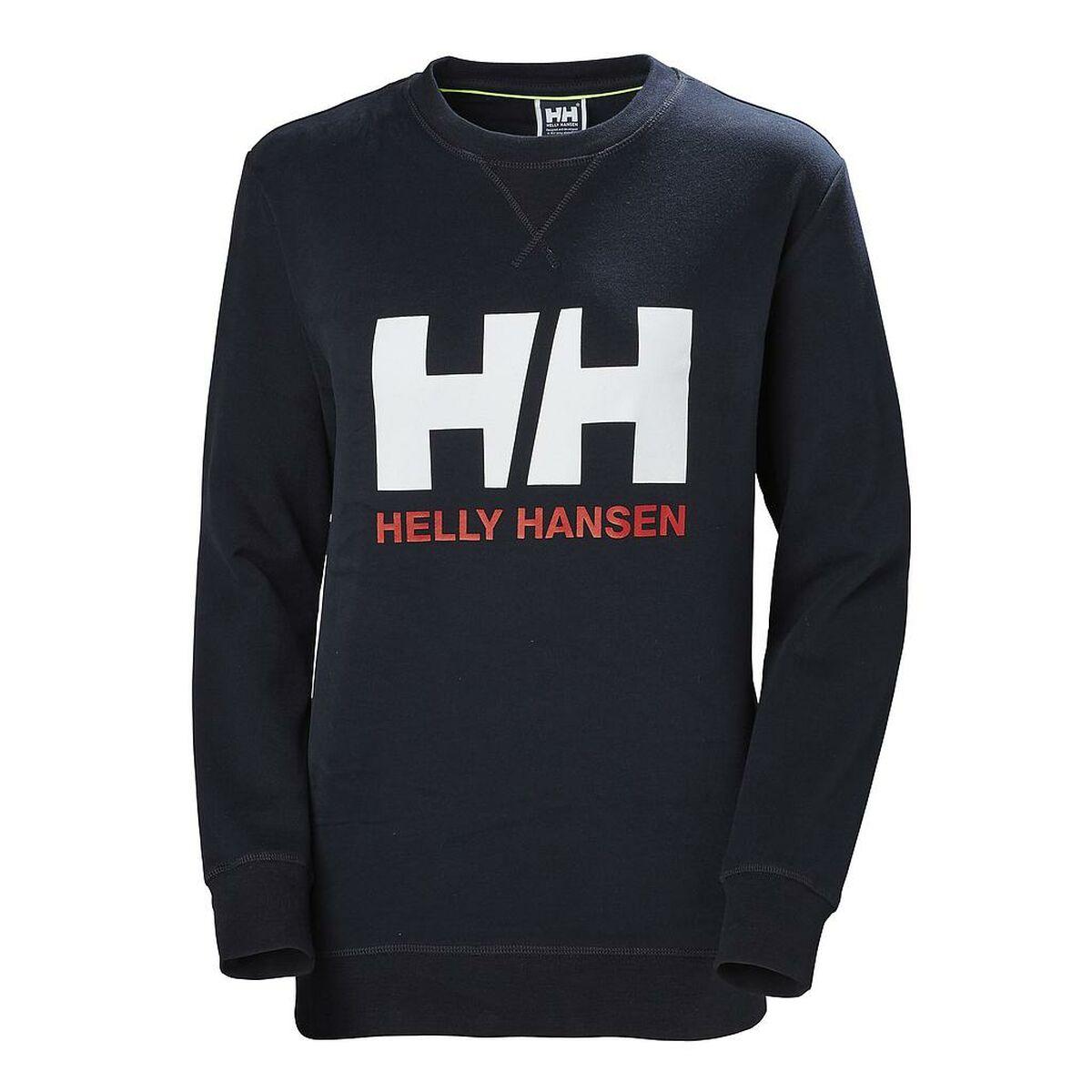 Sweaters uden Hætte til Kvinder HH LOGO Helly Hansen 34003 597 Marineblå XS