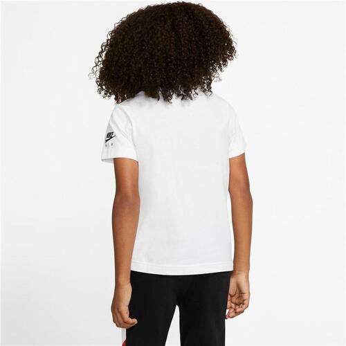 Børne Kortærmet T-shirt Nike Air View Hvid 3 år