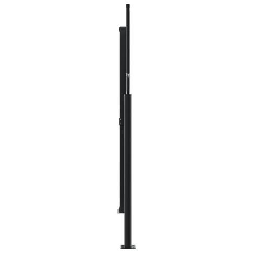 Sammenrullelig sidemarkise 180x600 cm terrakotta