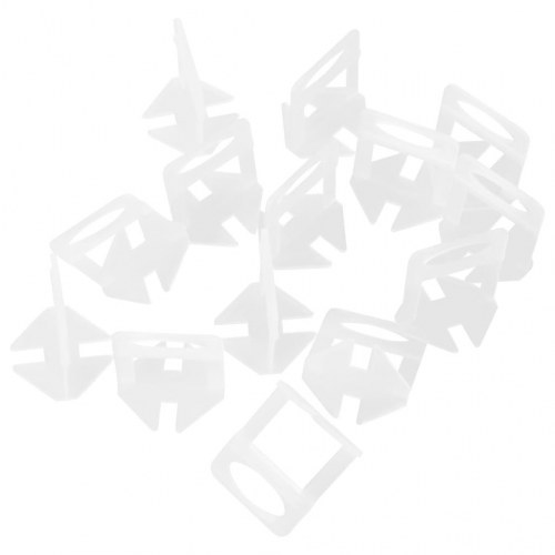 Nivelleringsklips til fliser 250 stk. 1 mm