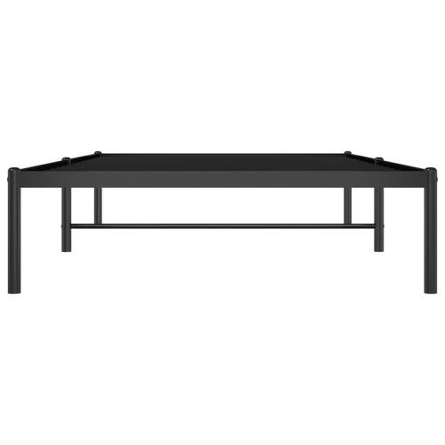 Sengeramme 100x190 cm metal sort