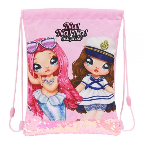 Na! Na! Na! Surprise Sparkles børnerygsæk - pink, 26 × 34 × 1 cm