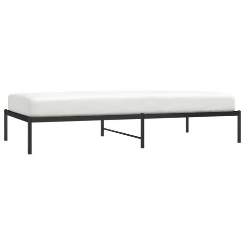 Sengeramme 100x200 cm metal sort