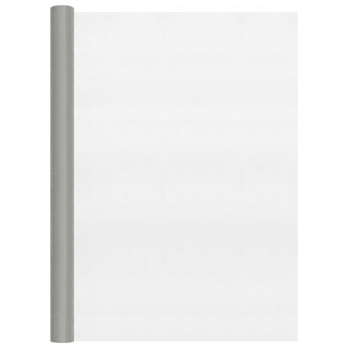 Net 100x2000 cm rustfrit stål sølvfarvet