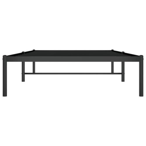 Sengeramme 100x200 cm metal sort