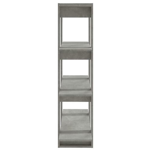 Bogreol/rumdeler 100x30x123,5 cm betongrå