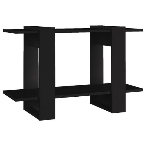 Bogreol/rumdeler 80x30x51 cm sort