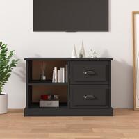 Tv-bord 73x35,5x47,5 cm konstrueret træ sort