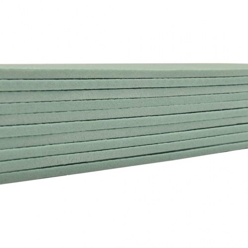 Isoleringsplader XPS skum 5 mm 100x50 cm 80 m² grøn