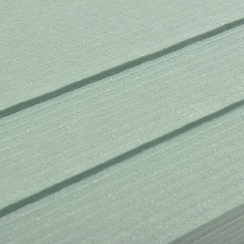 Isoleringsplader XPS skum 5 mm 100x50 cm 80 m² grøn