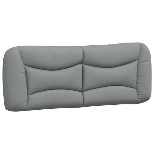 Gavlpude 140 cm stof lysegrå