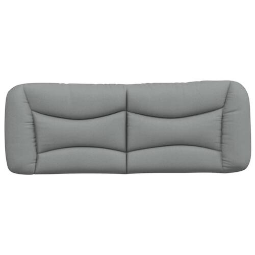 Gavlpude 140 cm stof lysegrå