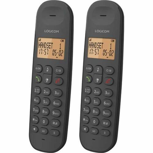 Fastnettelefon Logicom DECT ILOA 255T DUO Sort