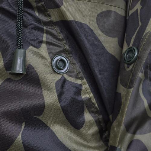 Vandtæt army-regnponcho til camping/vandreture camouflage