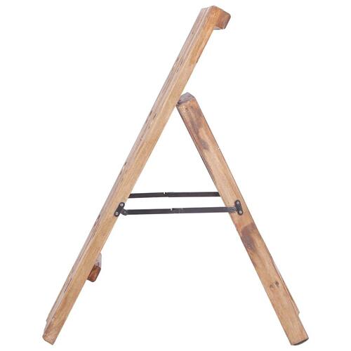 Vinreol til 15 flasker 26x50x70 cm massivt mahognitræ