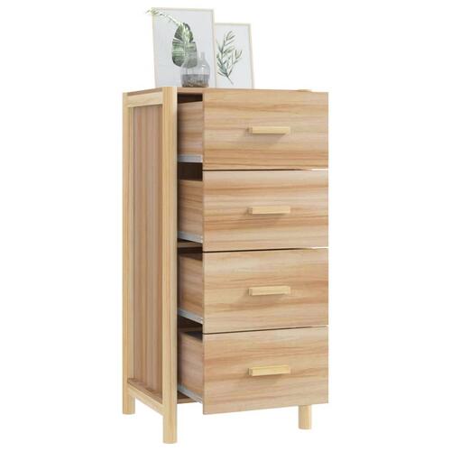 Kommode 42x38x90 cm konstrueret træ