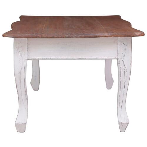 Sofabord 120 x 60 x 45 cm massivt mahognitræ