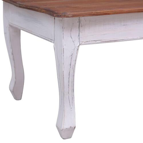 Sofabord 120 x 60 x 45 cm massivt mahognitræ