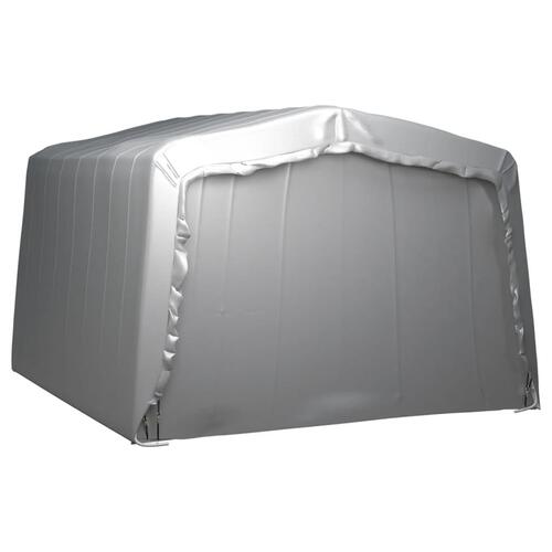 Opbevaringstelt 370x370 cm stål grå