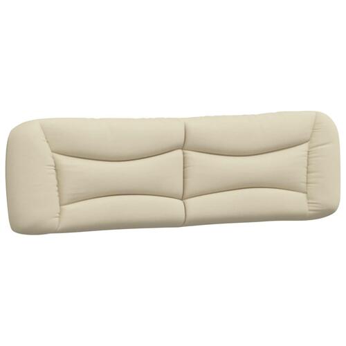 Gavlpude 180 cm stof cremefarvet