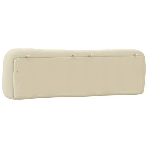 Gavlpude 180 cm stof cremefarvet