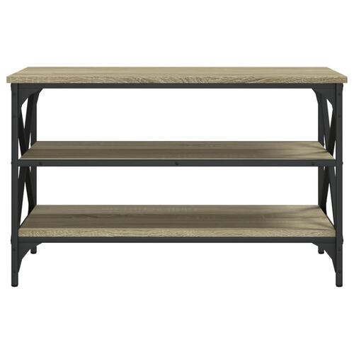 Tv-bord 80x40x50 cm konstrueret træ sonoma-eg
