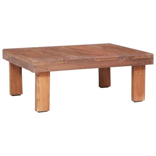 Sofabord 60x45x23 cm massivt genanvendt træ
