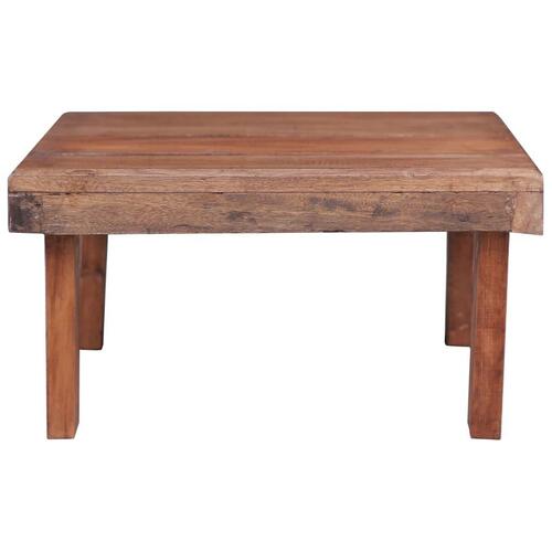 Sofabord 60x45x23 cm massivt genanvendt træ