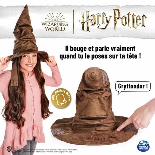 Hat Spin Master Magic Interactive Hat Wizarding World Harry Potter Sort Brun