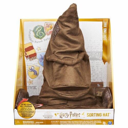 Hat Spin Master Magic Interactive Hat Wizarding World Harry Potter Sort Brun