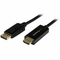 DisplayPort til HDMI kabel Startech DP2HDMM2MB (2 m) Sort