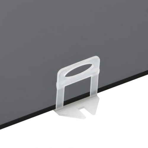 Nivelleringsklips til fliser 250 stk. 2 mm