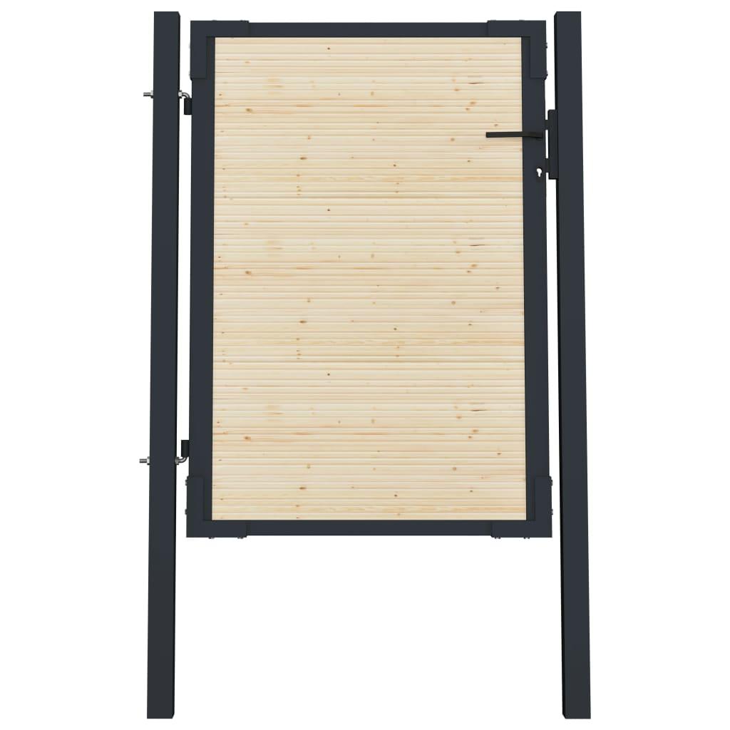 Hegnslåge 107x175 cm stål og nåletræ