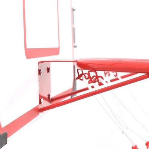 Vægmonteret basketballkurv med plade 5 dele