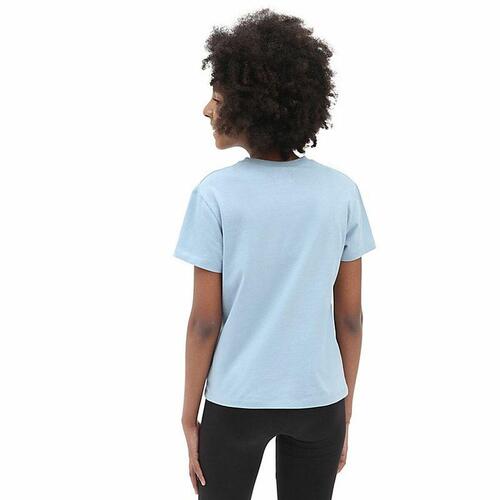 Børne Kortærmet T-shirt Vans Flying V Crew Blå L