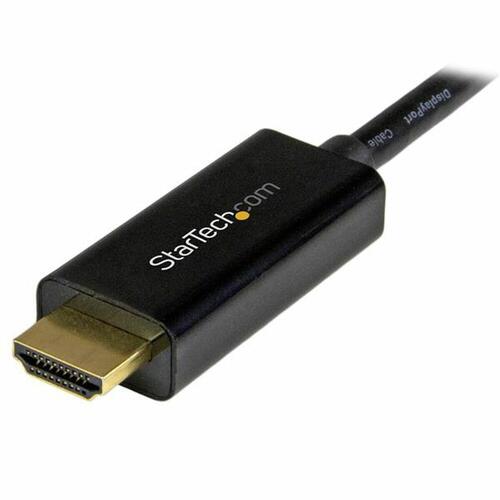 DisplayPort til HDMI kabel Startech MDP2HDMM1MB 4K Ultra HD Sort 1 m