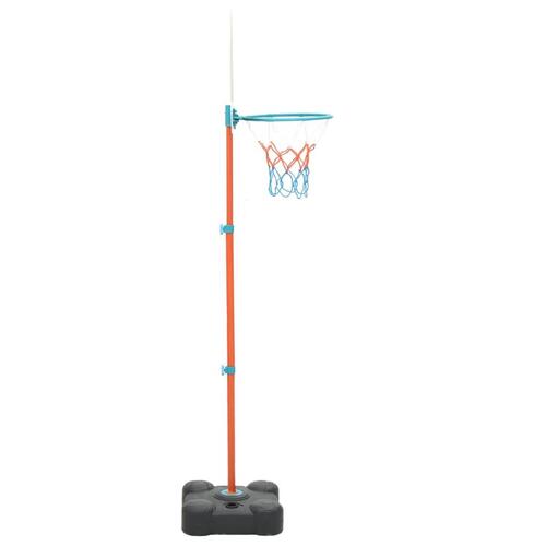 Bærbart basketballsæt justerbart 109-141 cm