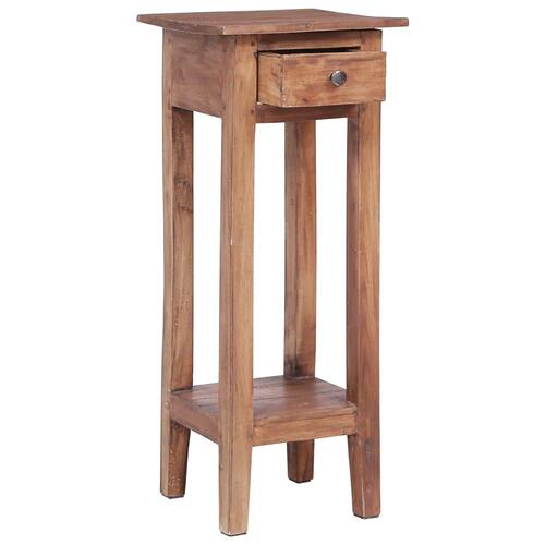 Plantebord 30x30x75 cm massivt mahognitræ
