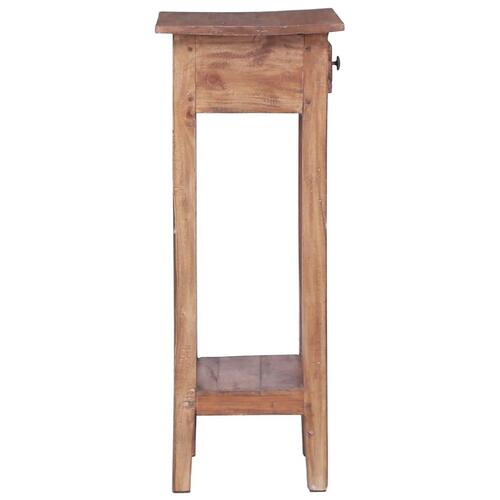 Plantebord 30x30x75 cm massivt mahognitræ
