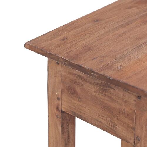 Plantebord 30x30x75 cm massivt mahognitræ